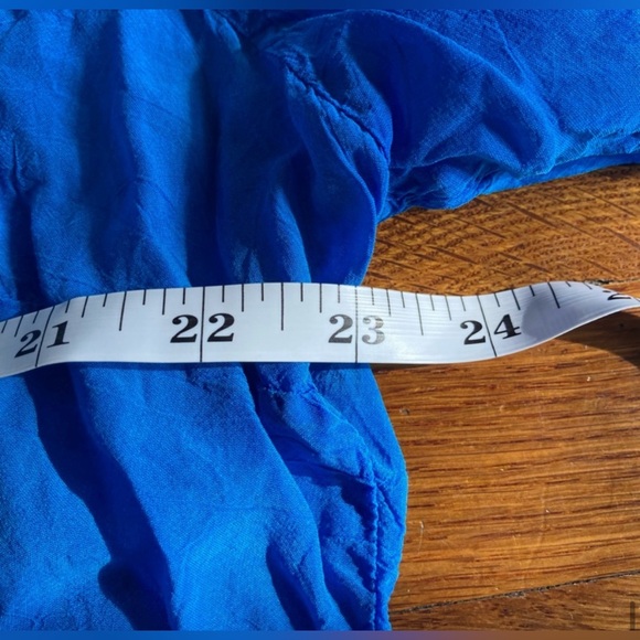 Johnny Was embroidered v-neck blouse - Picture 9 of 11